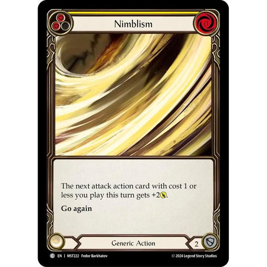 Image for Nimblism (Yellow) (MST222) (MST) - Flesh and Blood TCG