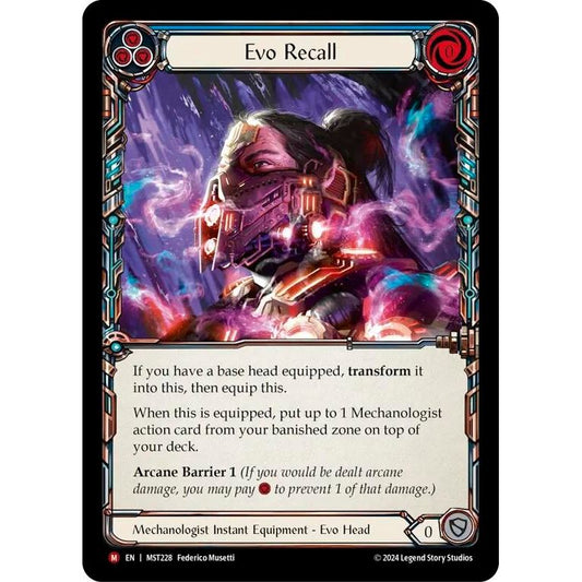 Image for Evo Recall (MST228) (MST) - Flesh and Blood TCG