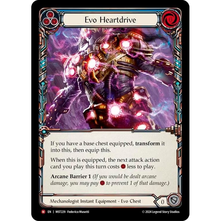 Image for Evo Heartdrive (MST229) (MST) - Flesh and Blood TCG