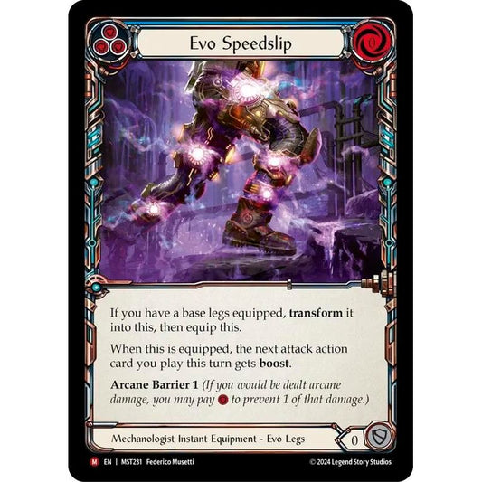 Image for Evo Speedslip (MST231) (MST) - Flesh and Blood TCG