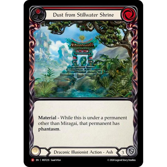 Image for Dust from Stillwater Shrine (MST235) (MST) - Flesh and Blood TCG