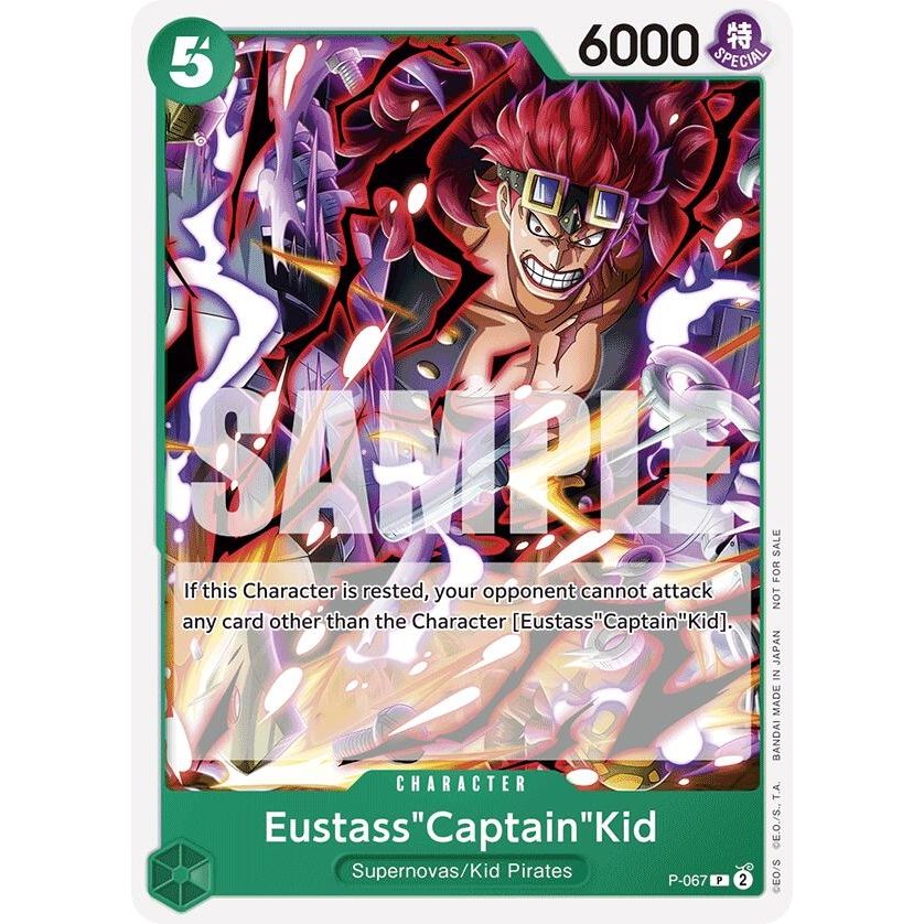 Image for Eustass"Captain"Kid (OP-07 Pre-Release Tournament) (P-067) (OP-PR) - One Piece Card Game