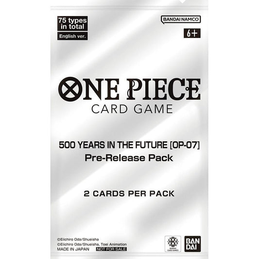 Image for 500 Years in the Future - Pre-Release Pack - One Piece Card Game