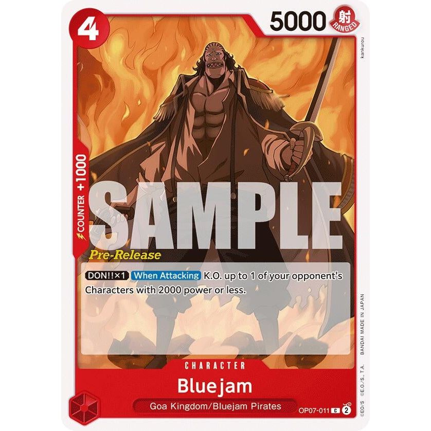 Image for Bluejam (OP07-011) (OP07 PRE) - One Piece Card Game