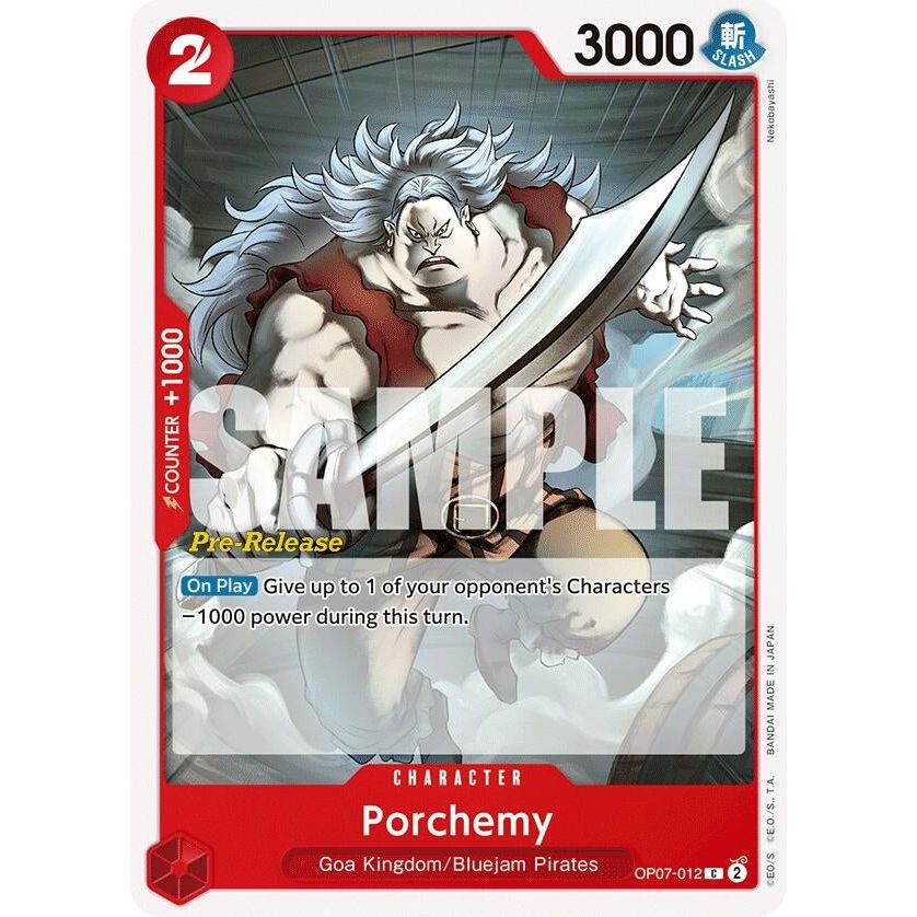 Image for Porchemy (OP07-012) (OP07 PRE) - One Piece Card Game