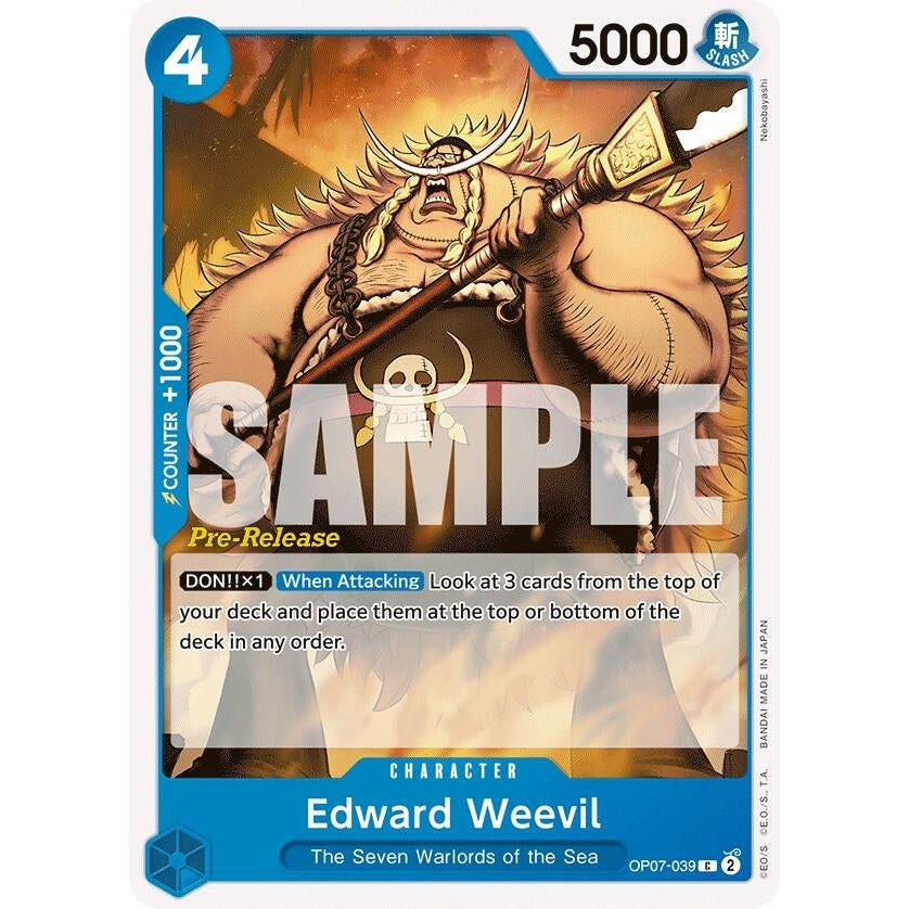 Image for Edward Weevil (OP07-039) (OP07 PRE) - One Piece Card Game