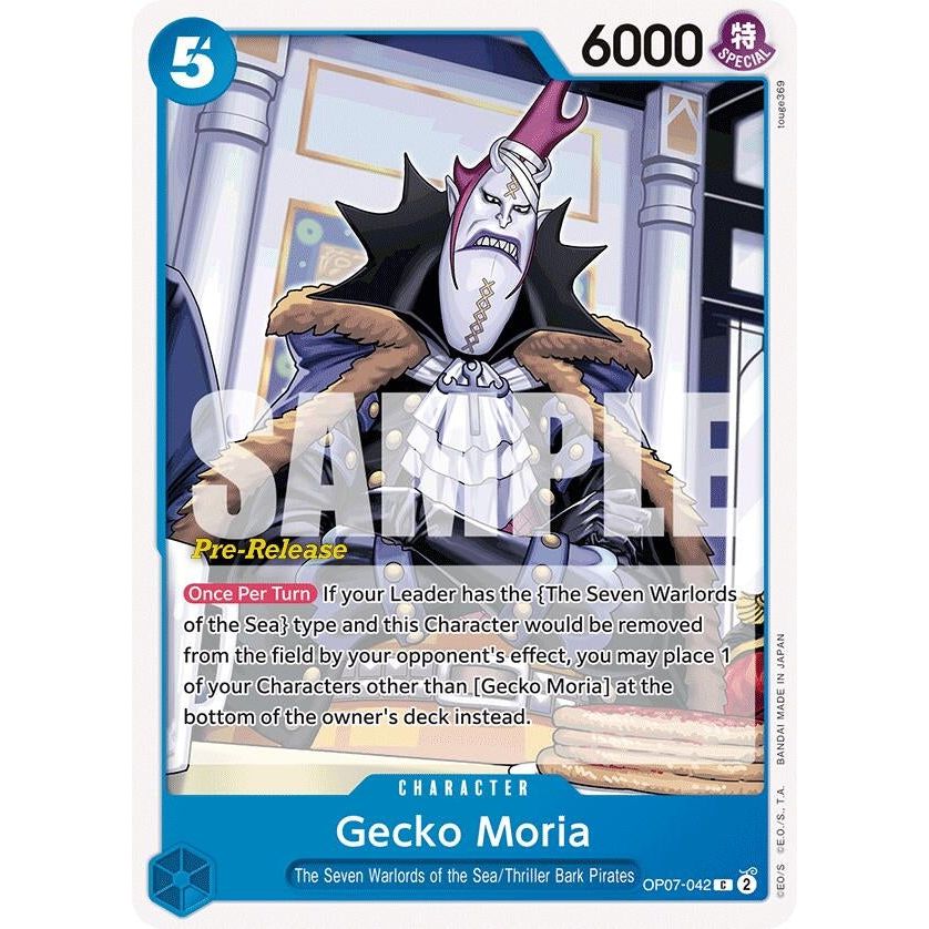Image for Gecko Moria (042) (OP07-042) (OP07 PRE) - One Piece Card Game