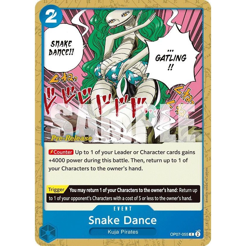 Image for Snake Dance (OP07-055) (OP07 PRE) - One Piece Card Game
