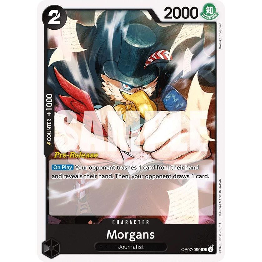 Image for Morgans (OP07-090) (OP07 PRE) - One Piece Card Game