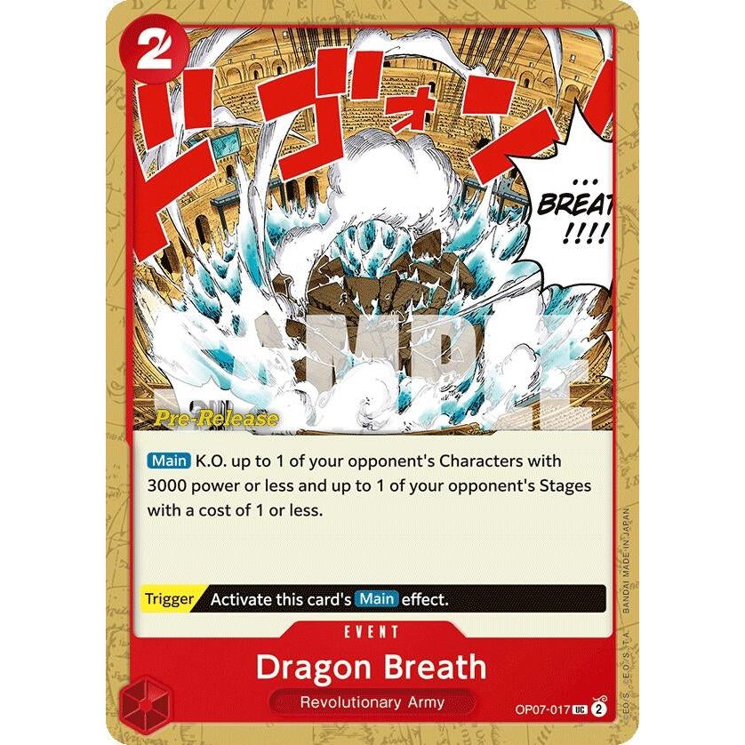 Image for Dragon Breath (OP07-017) (OP07 PRE) - One Piece Card Game