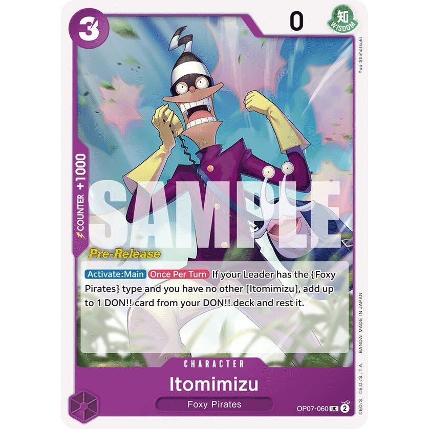 Image for Itomimizu (OP07-060) (OP07 PRE) - One Piece Card Game