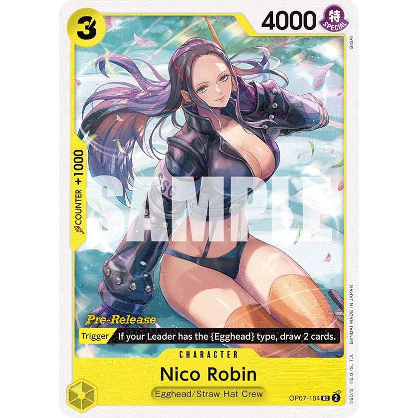 Image for Nico Robin (OP07-104) (OP07 PRE) - One Piece Card Game