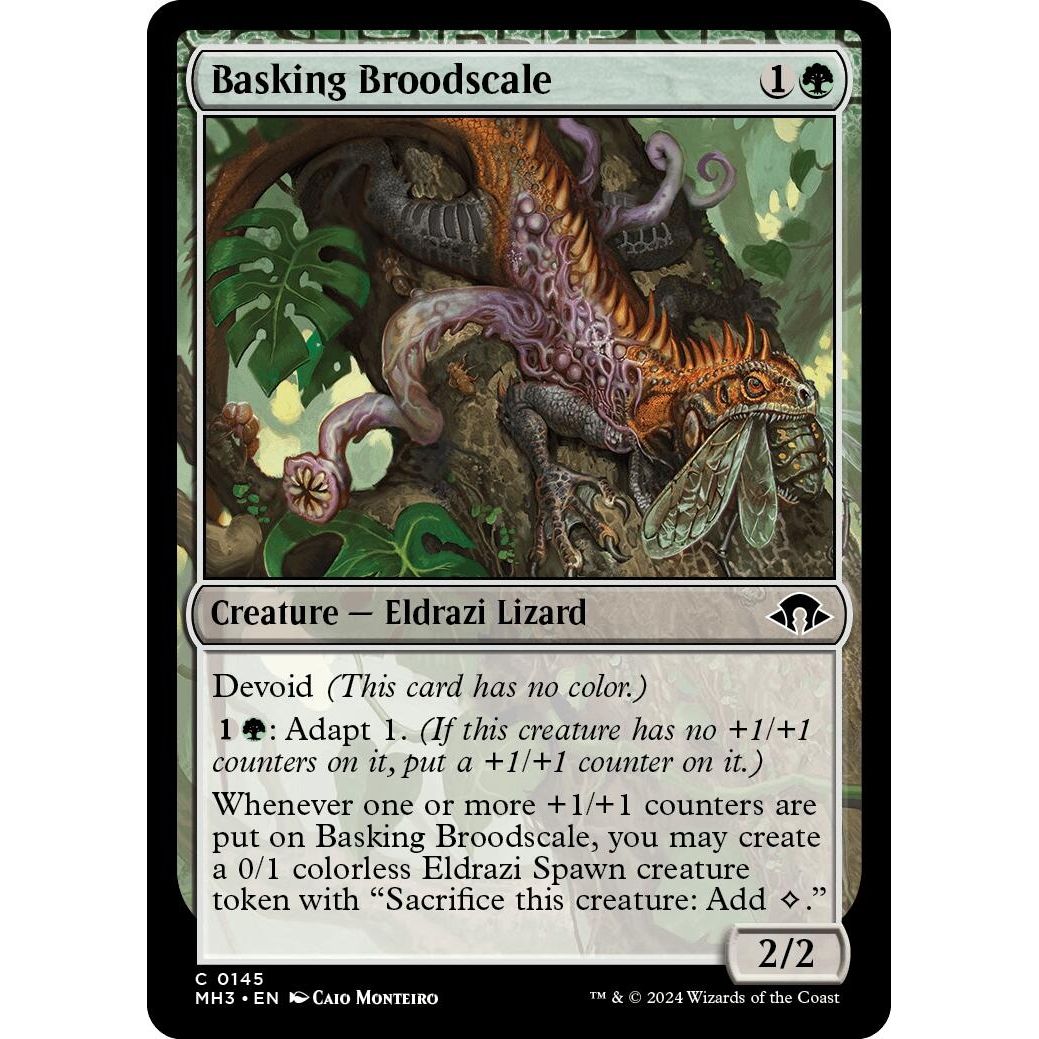Image for Basking Broodscale (145) (MH3) - Magic: The Gathering