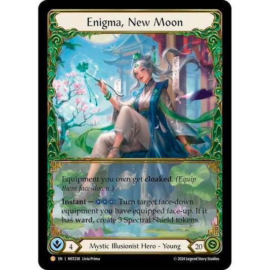 Image for Enigma, New Moon (MST238) (MST) - Flesh and Blood TCG