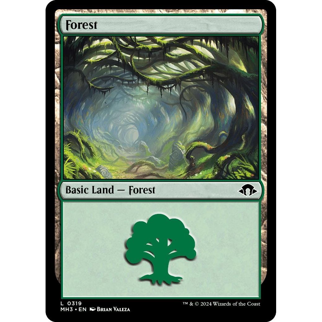 Image for Forest (0319) (319) (MH3) - Magic: The Gathering