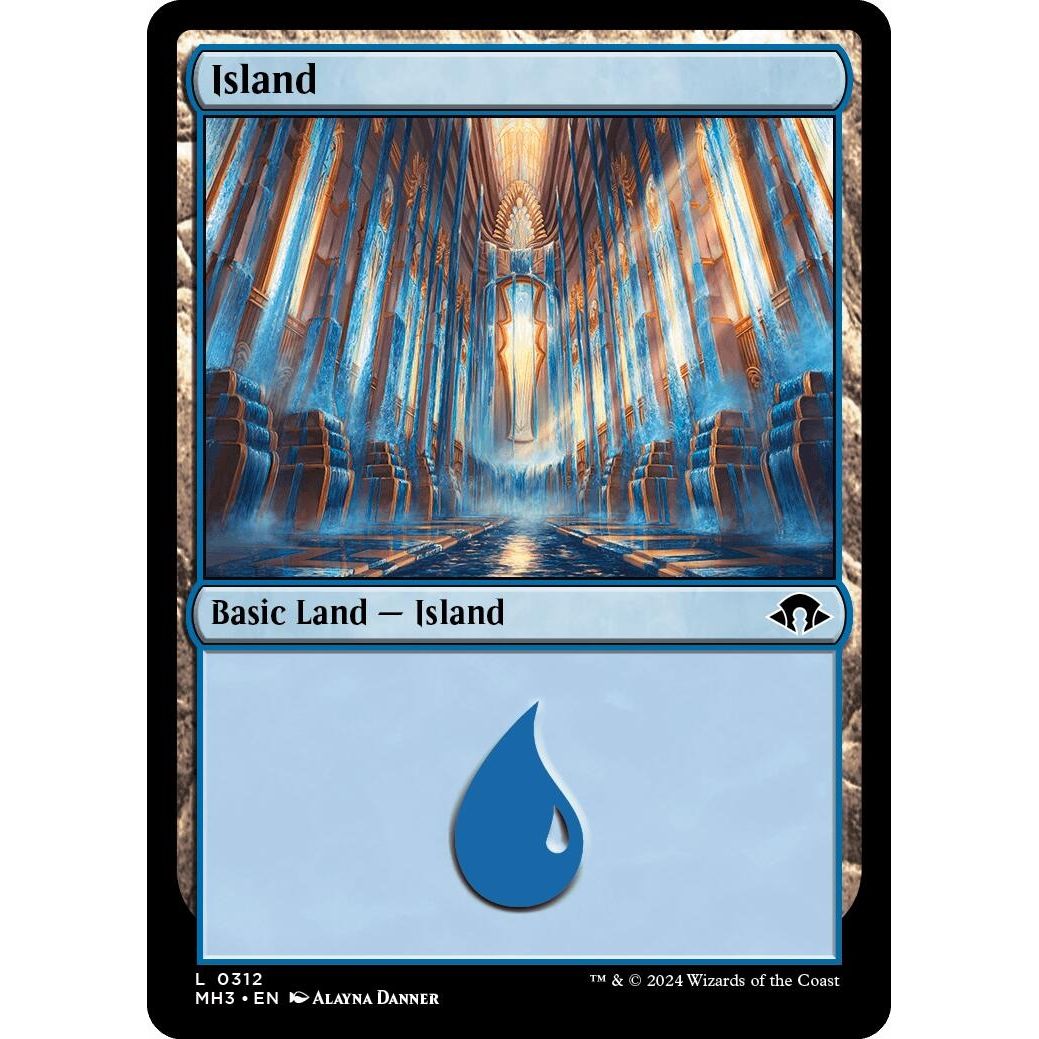 Image for Island (0312) (312) (MH3) - Magic: The Gathering