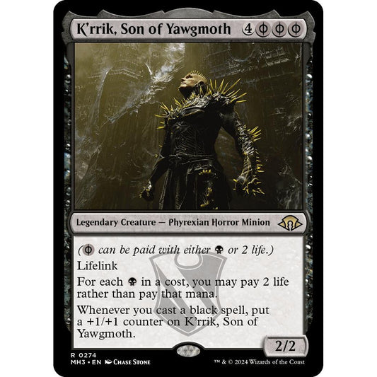 Image for K'rrik, Son of Yawgmoth (274) (MH3) - Magic: The Gathering