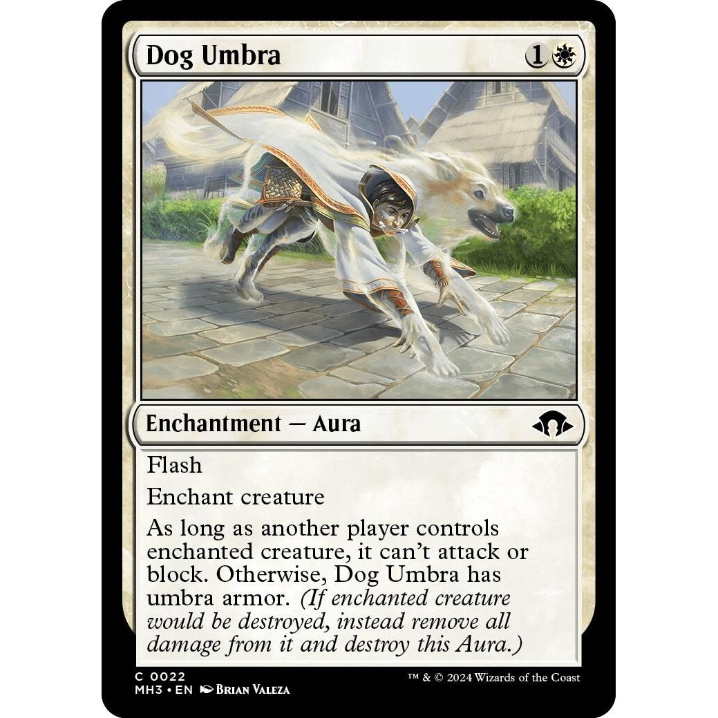 Image for Dog Umbra (22) (MH3) - Magic: The Gathering