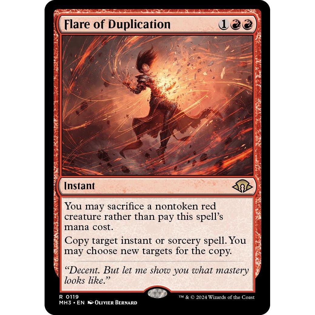 Image for Flare of Duplication (119) (MH3) - Magic: The Gathering