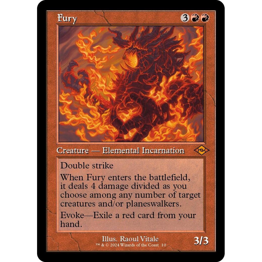 Image for Fury (Retro Frame) (10) (MH2) - Magic: The Gathering