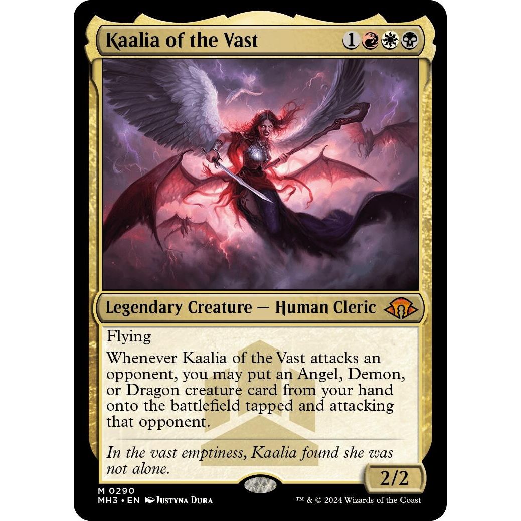 Image for Kaalia of the Vast (290) (MH3) - Magic: The Gathering