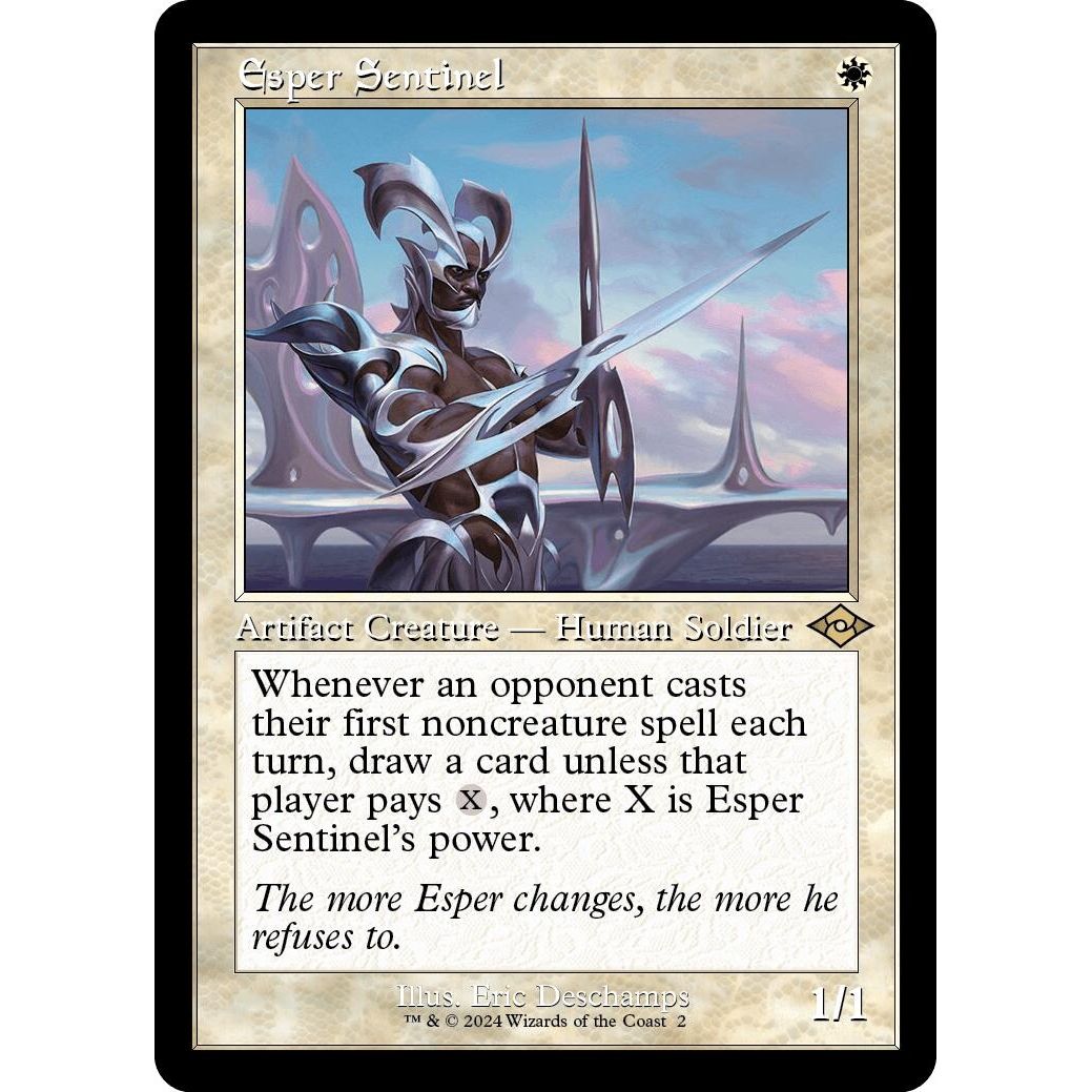 Image for Esper Sentinel (Retro Frame) (2) (MH2) - Magic: The Gathering