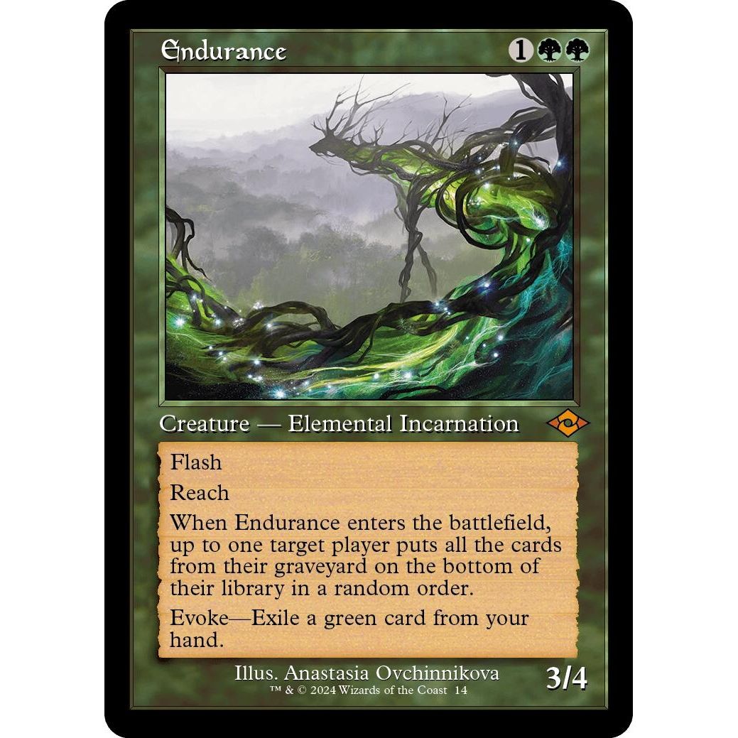 Image for Endurance (Retro Frame) (14) (MH2) - Magic: The Gathering