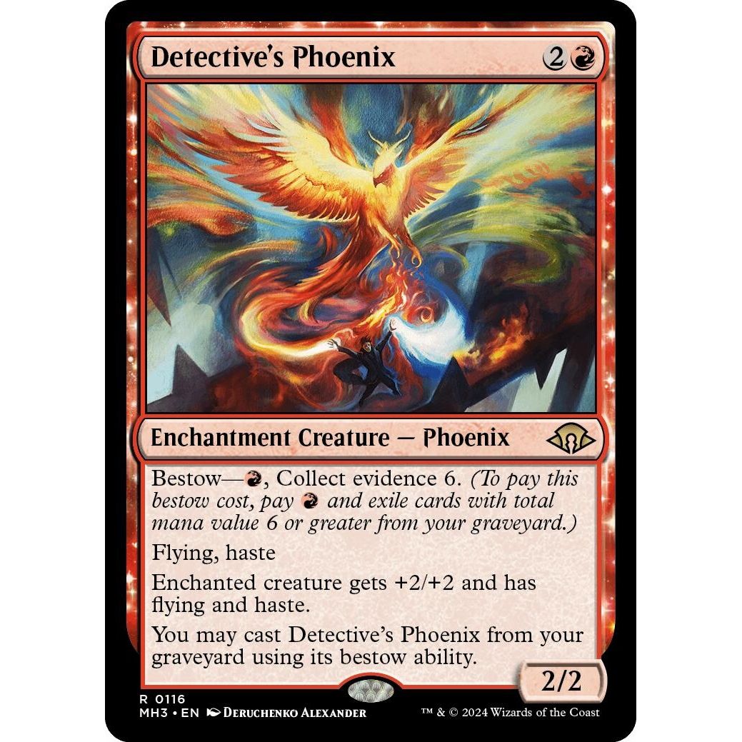 Image for Detective's Phoenix (116) (MH3) - Magic: The Gathering