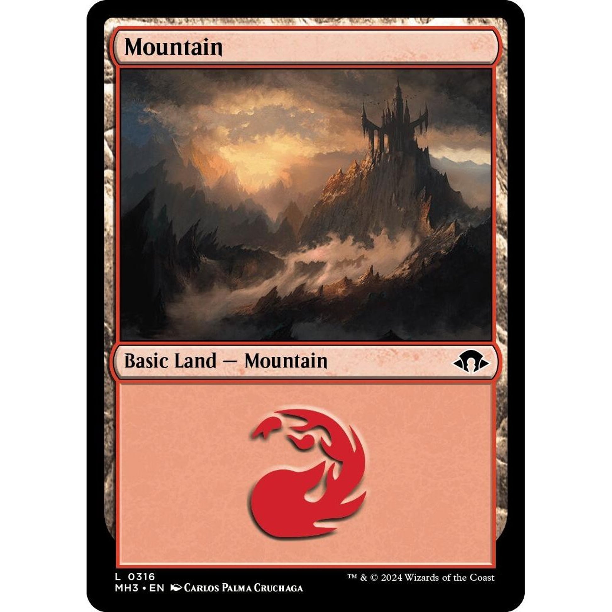 Image for Mountain (0316) (316) (MH3) - Magic: The Gathering