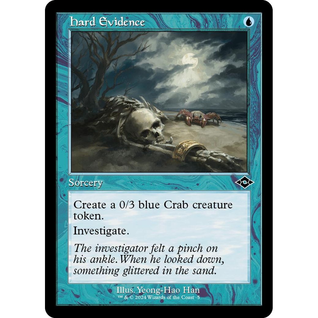 Image for Hard Evidence (Retro Frame) (5) (MH2) - Magic: The Gathering