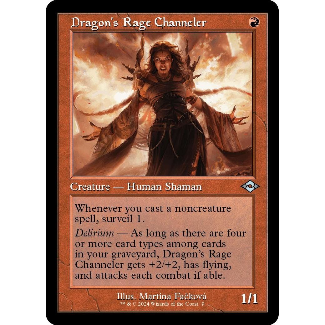 Image for Dragon's Rage Channeler (Retro Frame) (9) (MH2) - Magic: The Gathering
