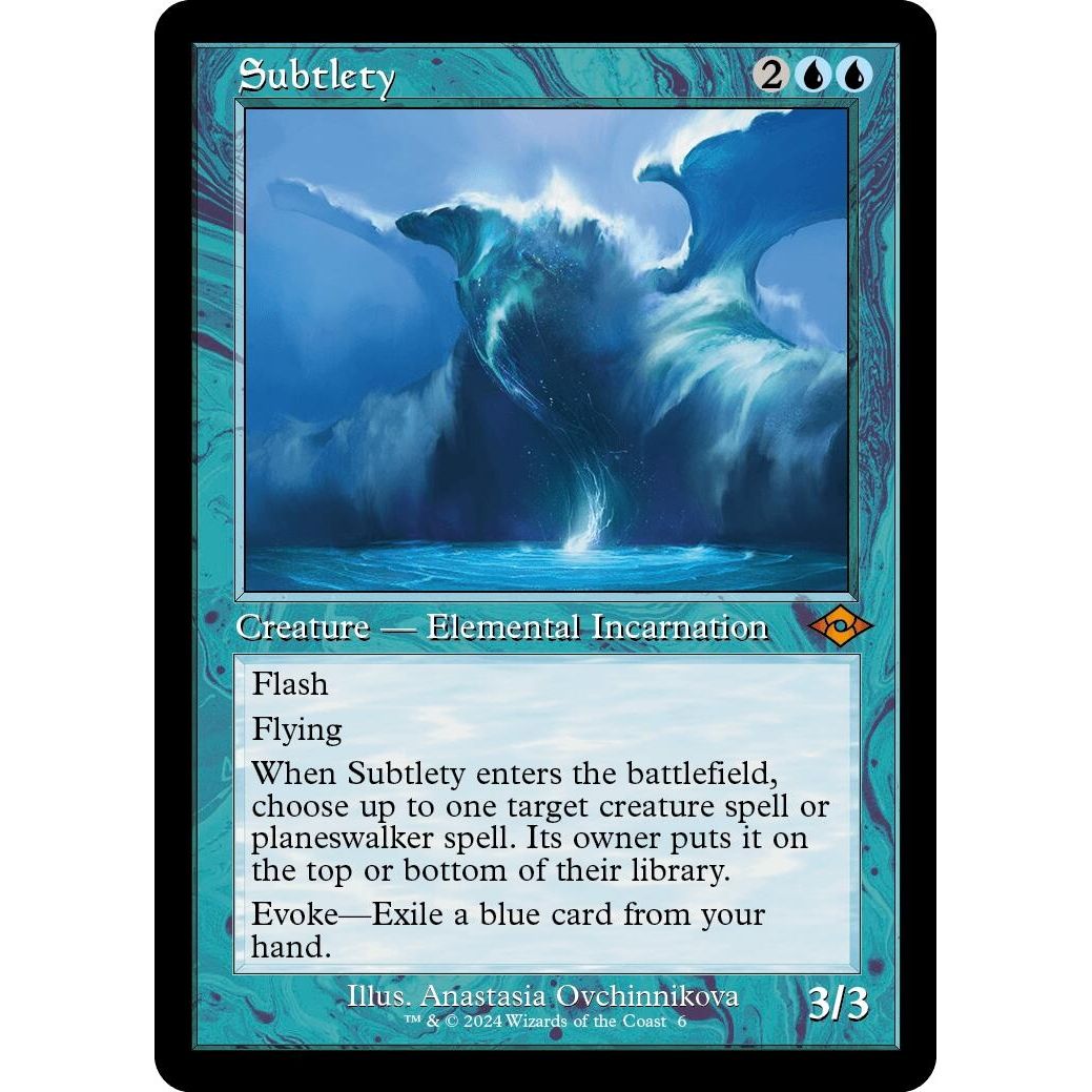 Image for Subtlety (Retro Frame) (6) (MH2) - Magic: The Gathering