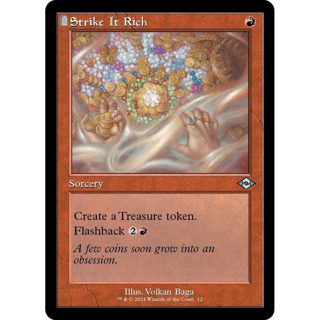Image for Strike It Rich (Retro Frame) (12) (MH2) - Magic: The Gathering