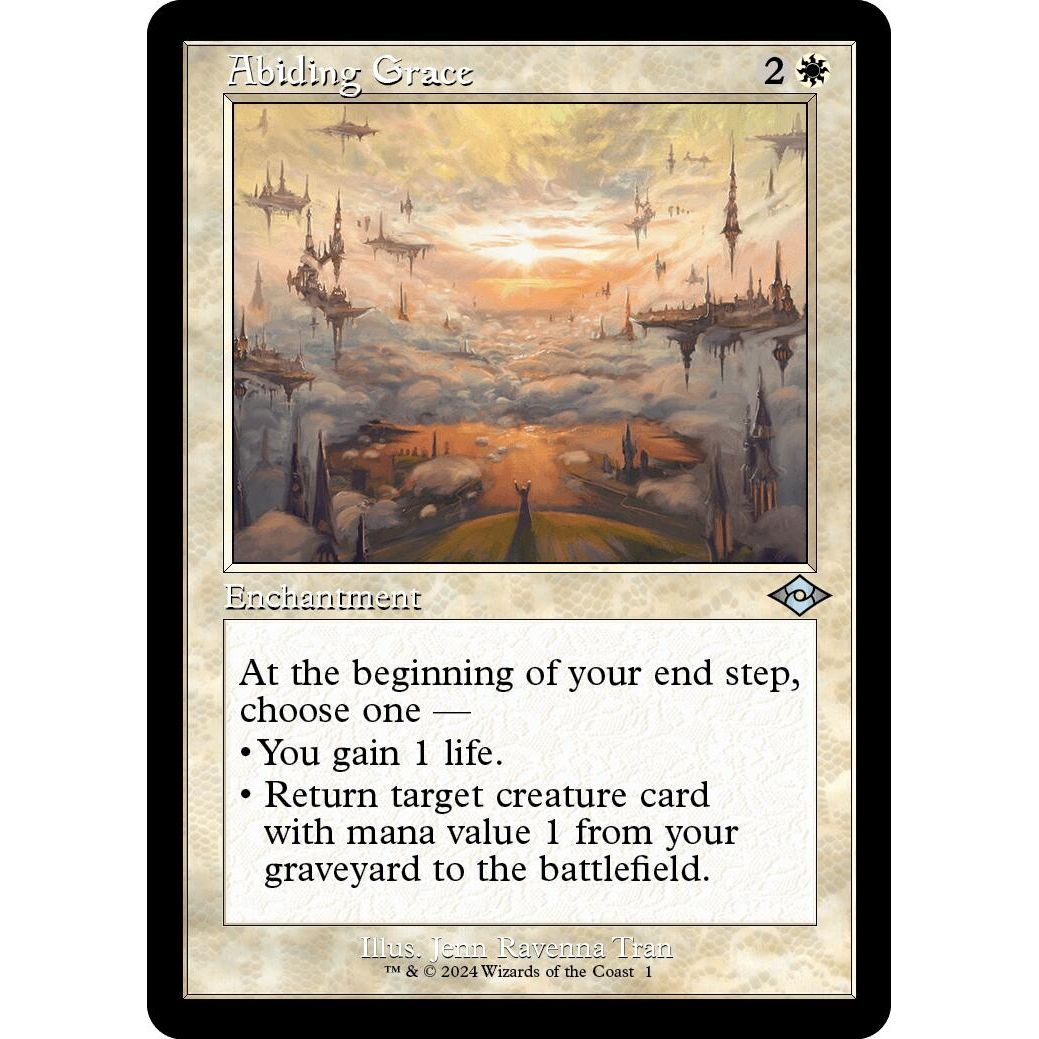 Image for Abiding Grace (Retro Frame) (1) (MH2) - Magic: The Gathering