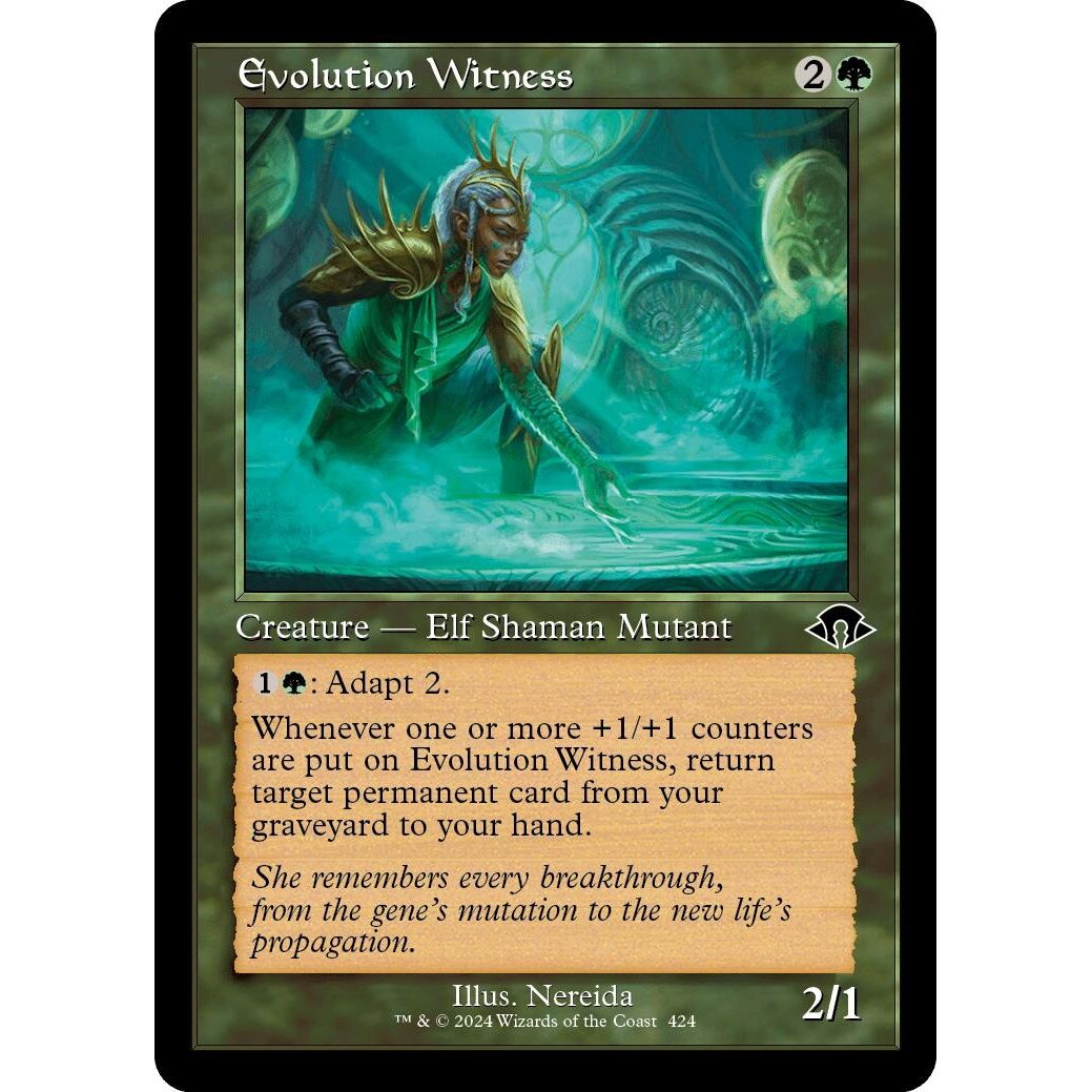 Image for Evolution Witness (Retro Frame) (424) (MH3) - Magic: The Gathering