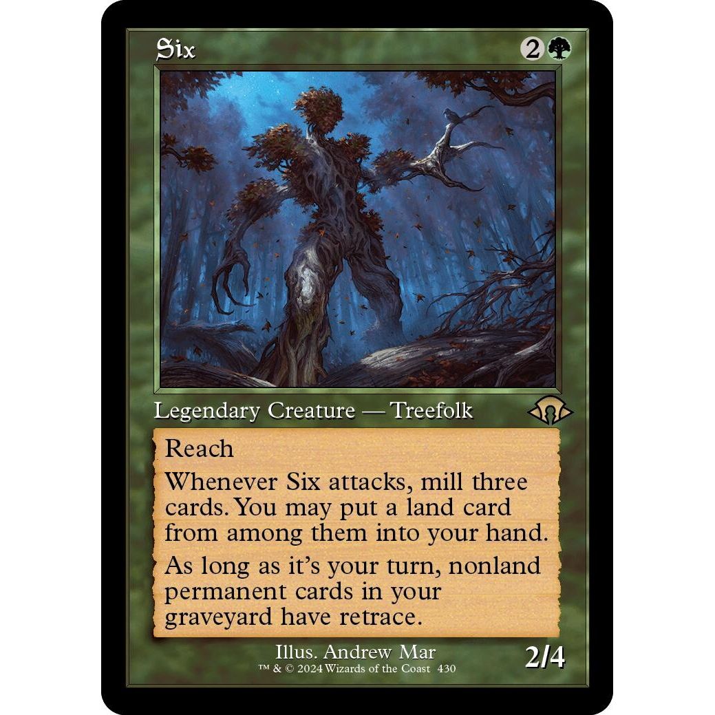 Image for Six (Retro Frame) (430) (MH3) - Magic: The Gathering