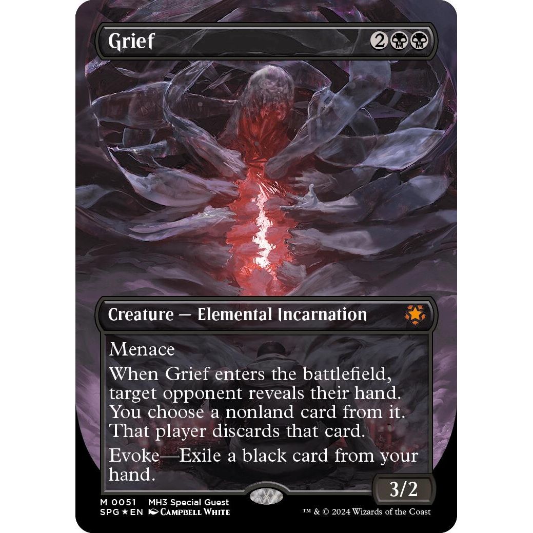Image for Grief (Borderless) (Textured Foil) (51) (SPG) - Magic: The Gathering