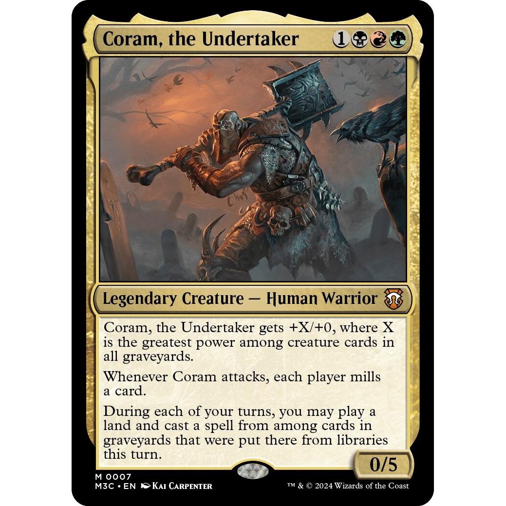 Image for Coram, the Undertaker (7) (M3C) - Magic: The Gathering