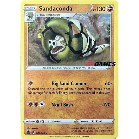 Image for Sandaconda - 082/163 (EB Games Exclusive) (082/163) (MCAP) - Pokemon