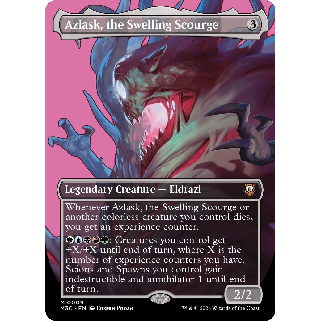 Image for Azlask, the Swelling Scourge (Borderless) (9) (M3C) - Magic: The Gathering