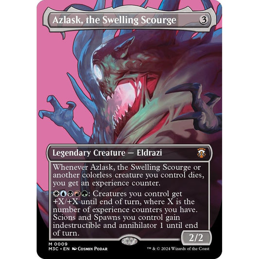 Image for Azlask, the Swelling Scourge (Borderless) (9) (M3C) - Magic: The Gathering