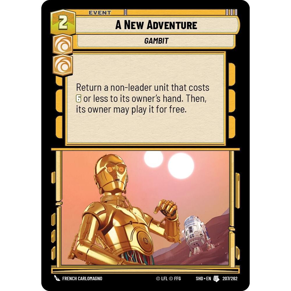 Image for A New Adventure (207/262) (SHD) - Star Wars: Unlimited