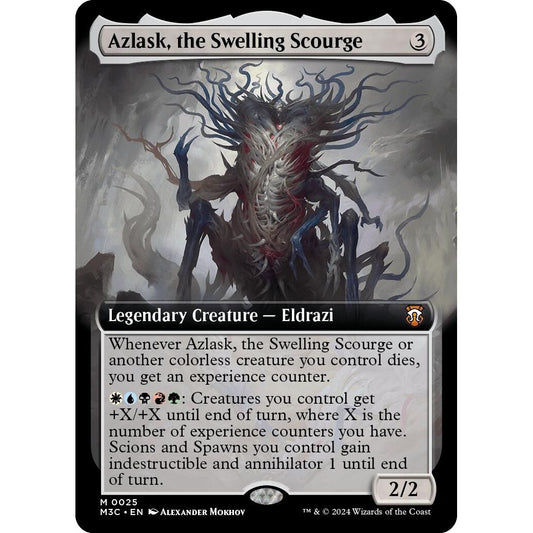 Image for Azlask, the Swelling Scourge (Extended Art) (25) (M3C) - Magic: The Gathering