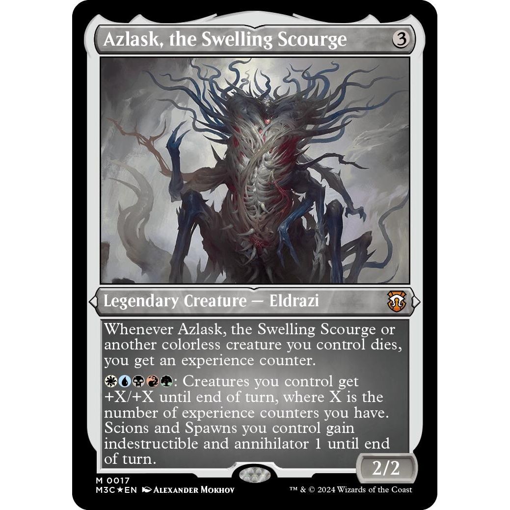 Image for Azlask, the Swelling Scourge (Foil Etched) (17) (M3C) - Magic: The Gathering