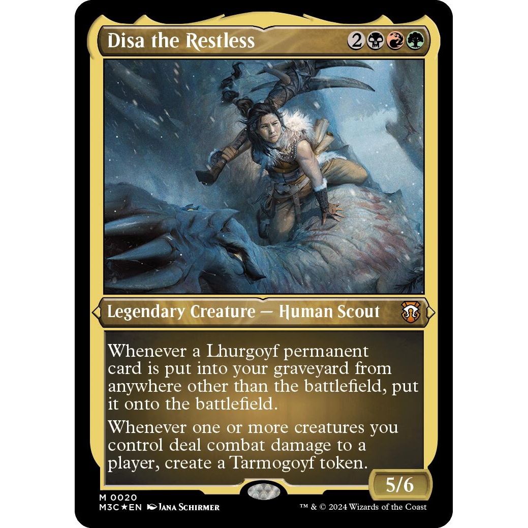 Image for Disa the Restless (Foil Etched) (20) (M3C) - Magic: The Gathering