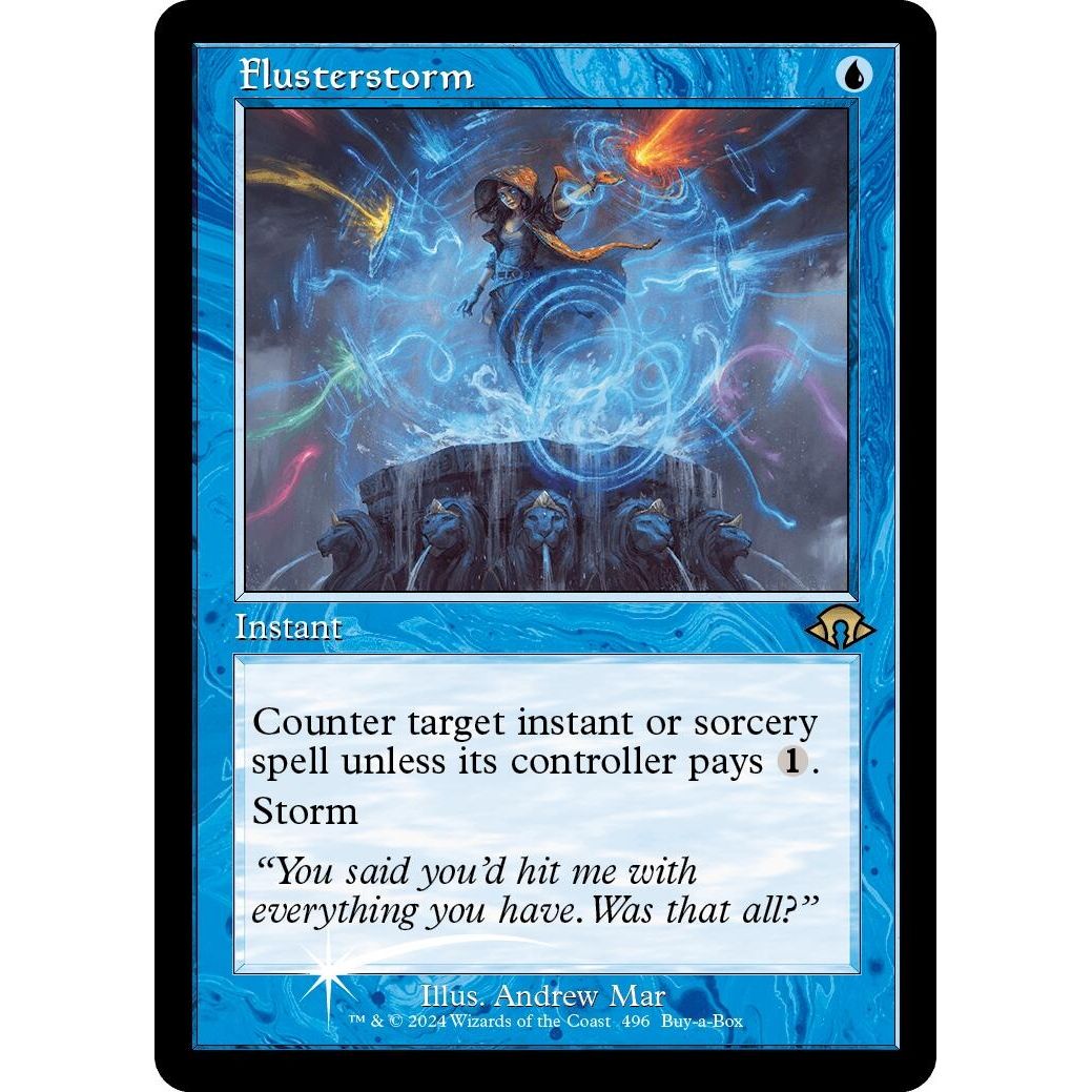 Image for Flusterstorm (Retro Frame) (496) (BABP) - Magic: The Gathering