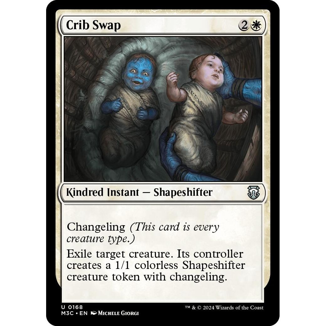 Image for Crib Swap (Ripple Foil) (168) (M3C) - Magic: The Gathering