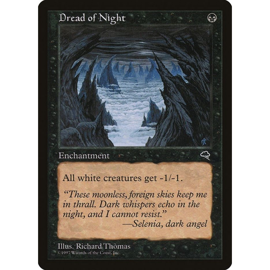 Image for Dread of Night (130) (TMP) - Magic: The Gathering