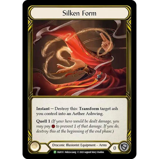 Image for Silken Form (Golden) (FAB151) (PR) - Flesh and Blood TCG