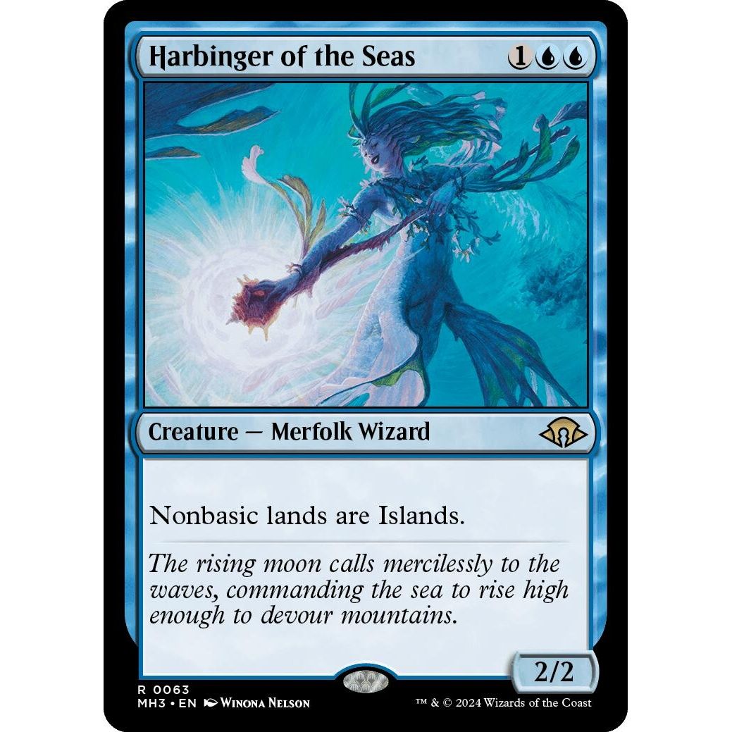 Image for Harbinger of the Seas (63) (MH3) - Magic: The Gathering